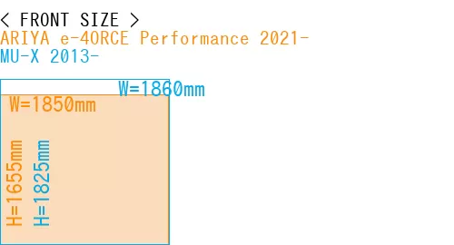 #ARIYA e-4ORCE Performance 2021- + MU-X 2013-